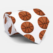 Cravate Basket-ball : (Roulé)