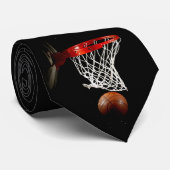 Cravate Basket-ball I Love (Roulé)