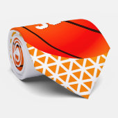 Cravate Basket-ball| Numéro du joueur (Roulé)