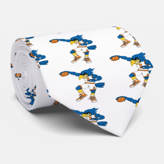 Cravate Basket-ball-Oiseau (Roulé)