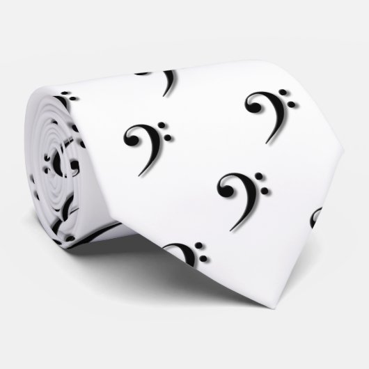 Cravate Bass Clef (Roulé)