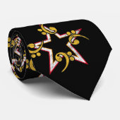 Cravate Bass Clef Lecteur basse Cadeau (Roulé)