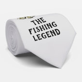 Cravate Basse Pêche La Légende Nom Funny Sports (Roulé)