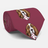 Cravate Basset Hound (Roulé)