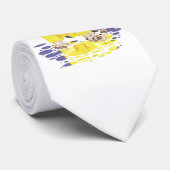 Cravate Basset Hound Avril Douches (Roulé)