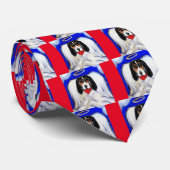 Cravate Bassett Hound Angel (Roulé)