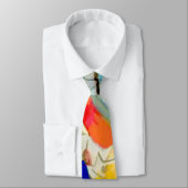 Cravate Bataille maritime de Kandinsky 1913 (Attaché)