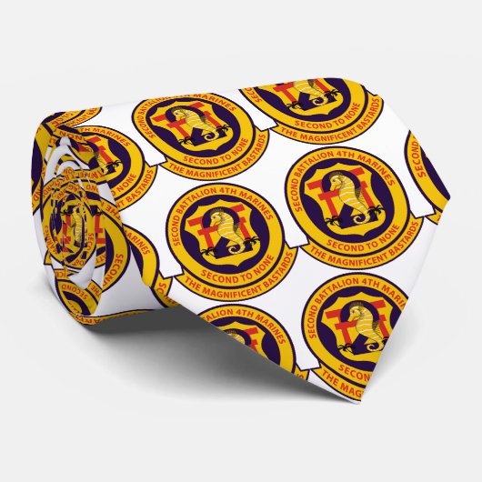 Cravate Bataillon USMC 2-4 (Roulé)