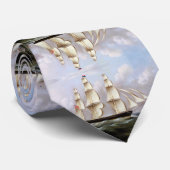 Cravate Bateau à voile Woolloomooloo 1850 (Roulé)