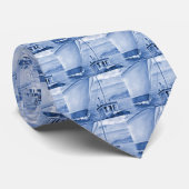 Cravate Bateau de croisière de remorquage de bateau de (Roulé)