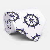 Cravate Bateau de la Marine Bateau nautique Capitaine mari (Roulé)