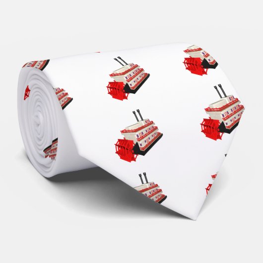 Cravate Bateau de vapeur (Roulé)