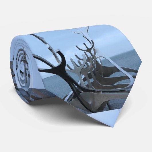 Cravate Bateau de Viking, Islande (Roulé)