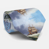 Cravate Bateau pilote de l'île de Wright 1887 (Roulé)