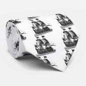 Cravate Bateau pirate (Roulé)