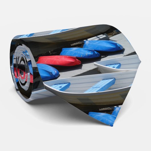 Cravate Bateaux du Maine (Roulé)
