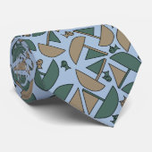 Cravate Bateaux et poissons (Roulé)