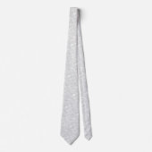 Cravate Batik botanique gris clair (Devant)