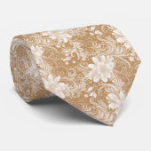 Cravate Batik Floral (Roulé)