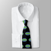 Cravate Batman | Symbole pourpre et vert (Attaché)