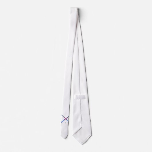 Cravate Bâtons de hockey de champ (Dos)