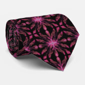 Cravate Bâtons lumineux Neon Motif Abstrait (Roulé)
