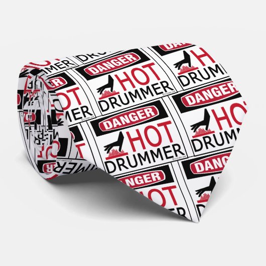 Cravate Batteur chaud (Roulé)