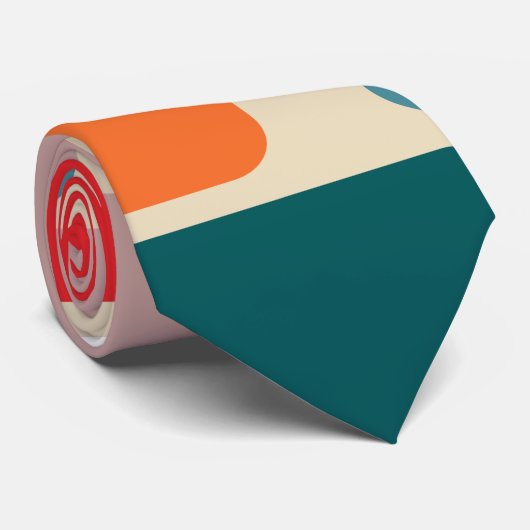 Cravate Bauhaus Abacus (Roulé)