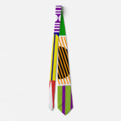 Cravate Bauhaus Shapes (Dos)