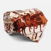 CRAVATE BAYEUX TAPESTRIE ARMÉE NORMALE, CHEVALIERS (Roulé)