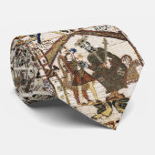 Cravate BAYEUX TAPESTRY King Edward Confessor et Harold (Roulé)