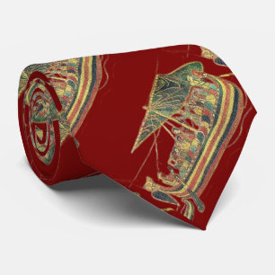 Cravate Bayeux Tapisserie Scène de voile