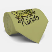 Cravate Be Kind Frog                                       (Roulé)