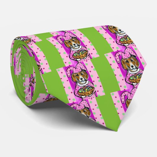 Cravate Beagle EASTER (Roulé)
