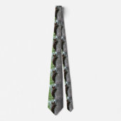 Cravate Bear Cub Escalade A Tree Print Necktie (Devant)