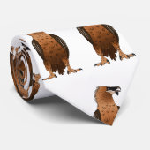 Cravate Bearded Vulture cartoon illustration  (Roulé)