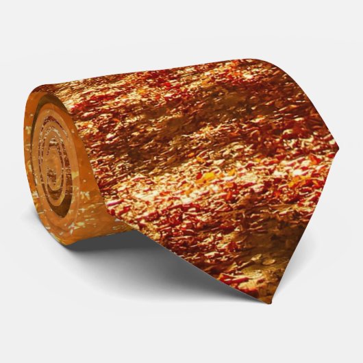 Cravate Beau automne (Roulé)