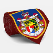Cravate Beau bras de manteau de drapeau de la (Roulé)
