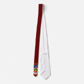 Cravate Beau bras de manteau de drapeau de la (Dos)