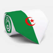 Cravate Beau drapeau d'Algérie (Roulé)