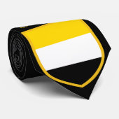 Cravate Beau drapeau de Garifuna (Roulé)