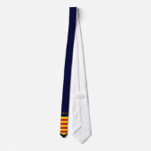 Cravate Beau drapeau de la Catalogne (Dos)