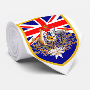 Cravate Beau drapeau de l'Australie