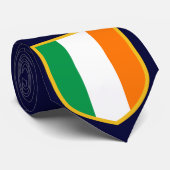 Cravate Beau drapeau de l'Irlande (Roulé)