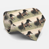 Cravate Beau fonctionnement Brown de chevaux (Roulé)