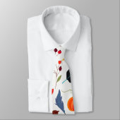 Cravate Beau Motif d'automne (Attaché)