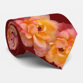 Cravate Beau Rose (Roulé)