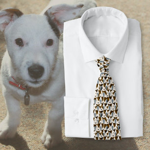 Cravate beaucoup de parson jack russell terriers motif