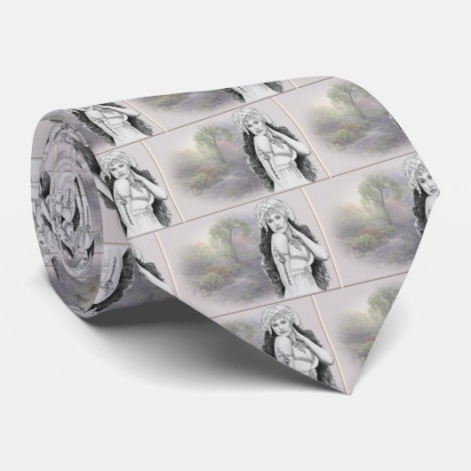 Cravate Beauté de tatouage (Roulé)