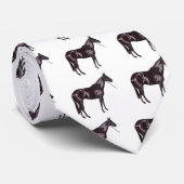 Cravate Beauté noire (Roulé)